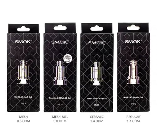 Resistencias Smok Nord Pack x 5 — ZigZaBoo Chile