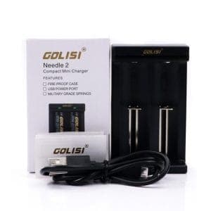 Golisi Needle 2/4 Cargador Baterias 18650 USB — ZigZaBoo Chile
