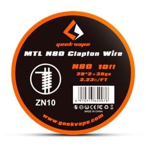 Geekvape-MTL-N80-Clapton-Wire-3m — ZigZaBoo Chile