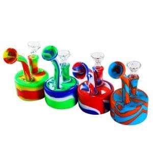Silicona-bubbler-bong-colores — ZigZaBoo Chile