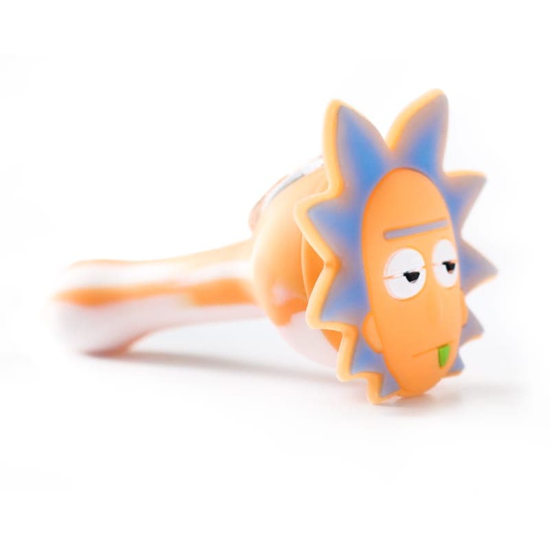 Pipa de Silicona Rick Sanchez 13cm con Quemador Incluido — ZigZaBoo Chile