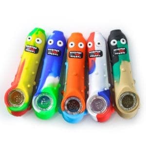 pipa-silicona.pickle-rick-colores — ZigZaBoo Chile