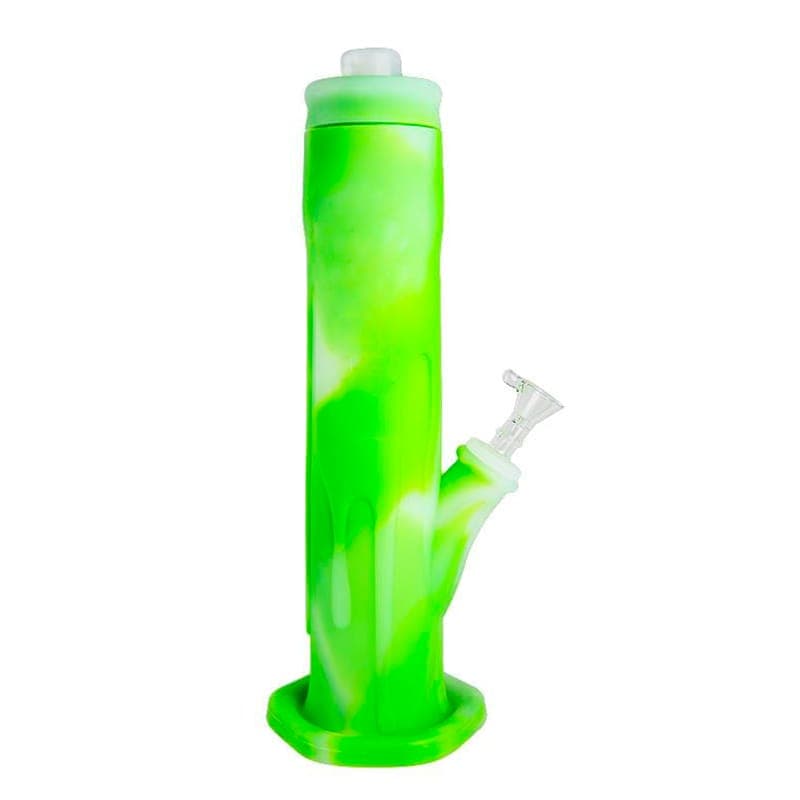 Bong de Silicona con Atrapa Hielo 23 cm — ZigZaBoo Chile