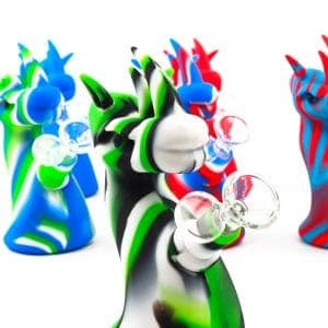 Pipa de Silicona Cool Dragon Colores Surtidos — ZigZaBoo Chile