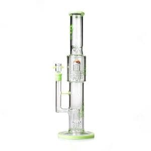 Bong Pyrex Panal de Miel de Vidrio con Percolador — ZigZaBoo Chile