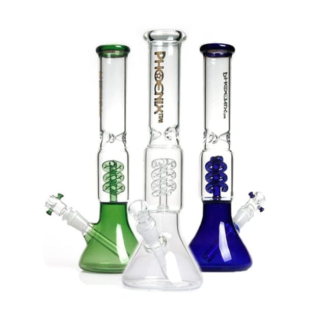 Bong de Vidrio Pyrex Atrapa Hielo Y Percolador — ZigZaBoo Chile
