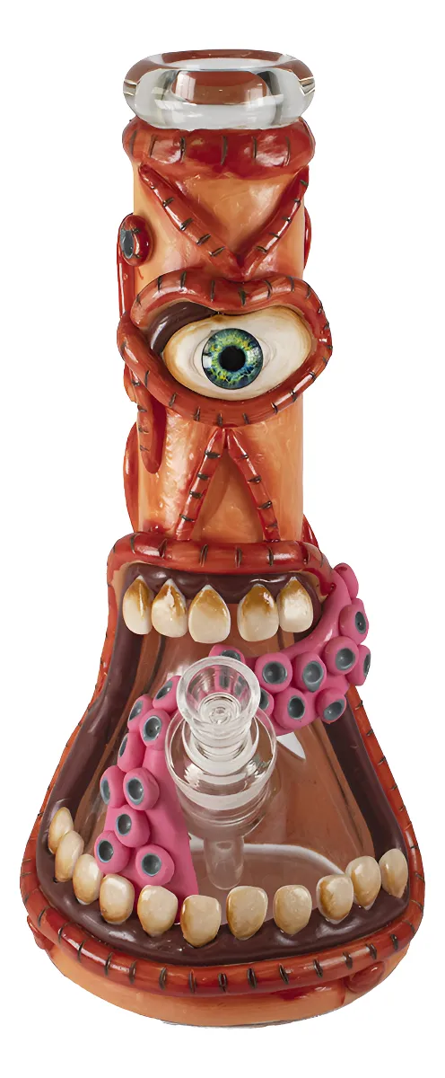 Bong de Pyrex Monster con Tentáculo de Pulpo — ZigZaBoo Chile