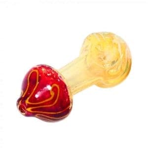 Pipa de Borosilicato Artesanal Grande en forma de Hongo — ZigZaBoo Chile