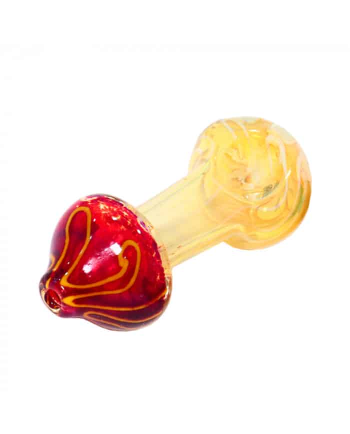Pipa de Borosilicato Artesanal Grande en forma de Hongo — ZigZaBoo Chile