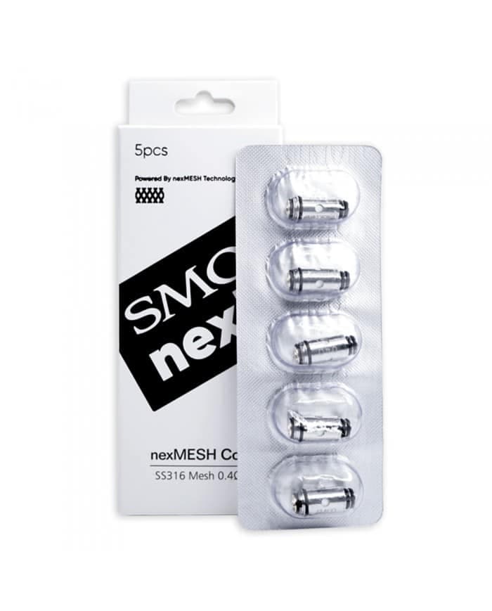 Resistencia Para Vaporizador Smok y OFRF NexMESH Coil 0.4 Ohms Mesh y DC — ZigZaBoo Chile