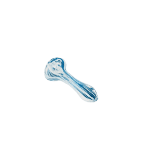 Pipa Artesanal de Borosilicato Sin Carburador Diseño Tricolor — ZigZaBoo Chile