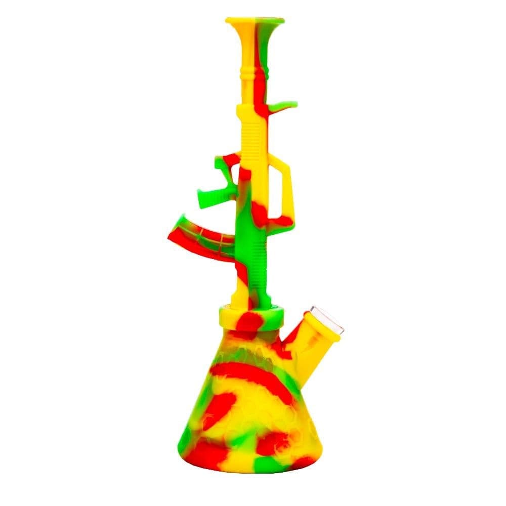 Bong Topics AR-15 de Silicona con Difusor de Vidrio 28cm (copia) — ZigZaBoo Chile
