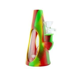 Bong de Silicona con Cuerpo de Vidrio — ZigZaBoo Chile