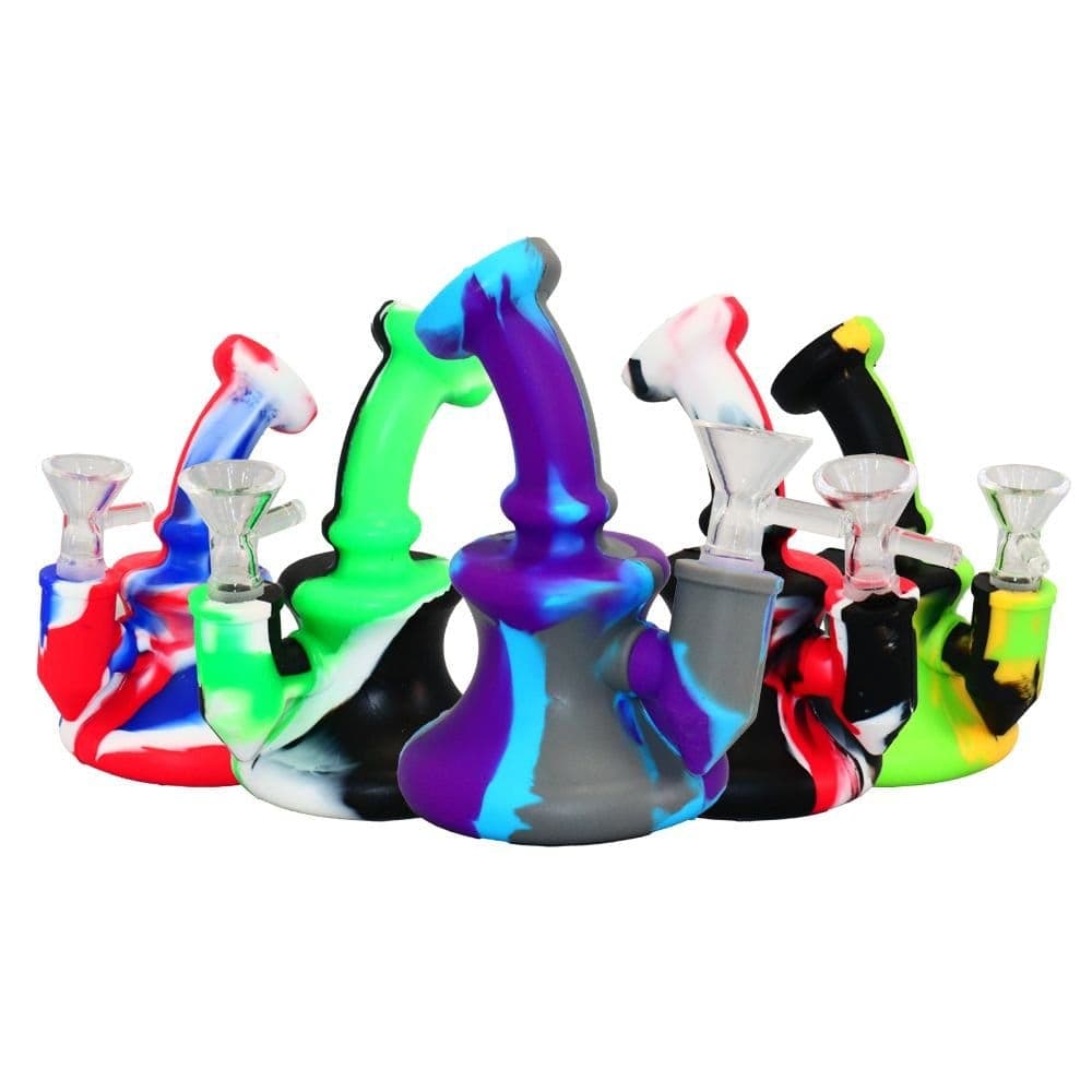 Bong Topics 14cm Mini Campanilla de Silicona — ZigZaBoo Chile