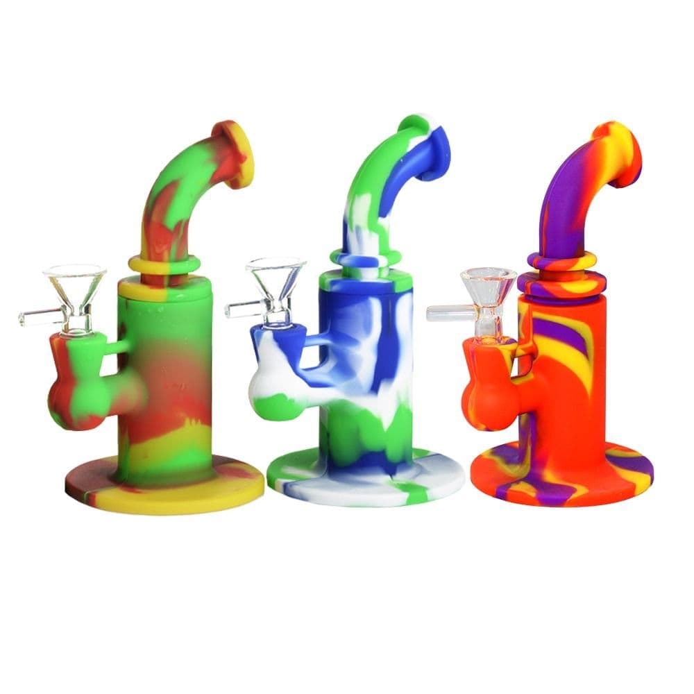Bong Pipe 17cm con Quemador de 14mm — ZigZaBoo Chile
