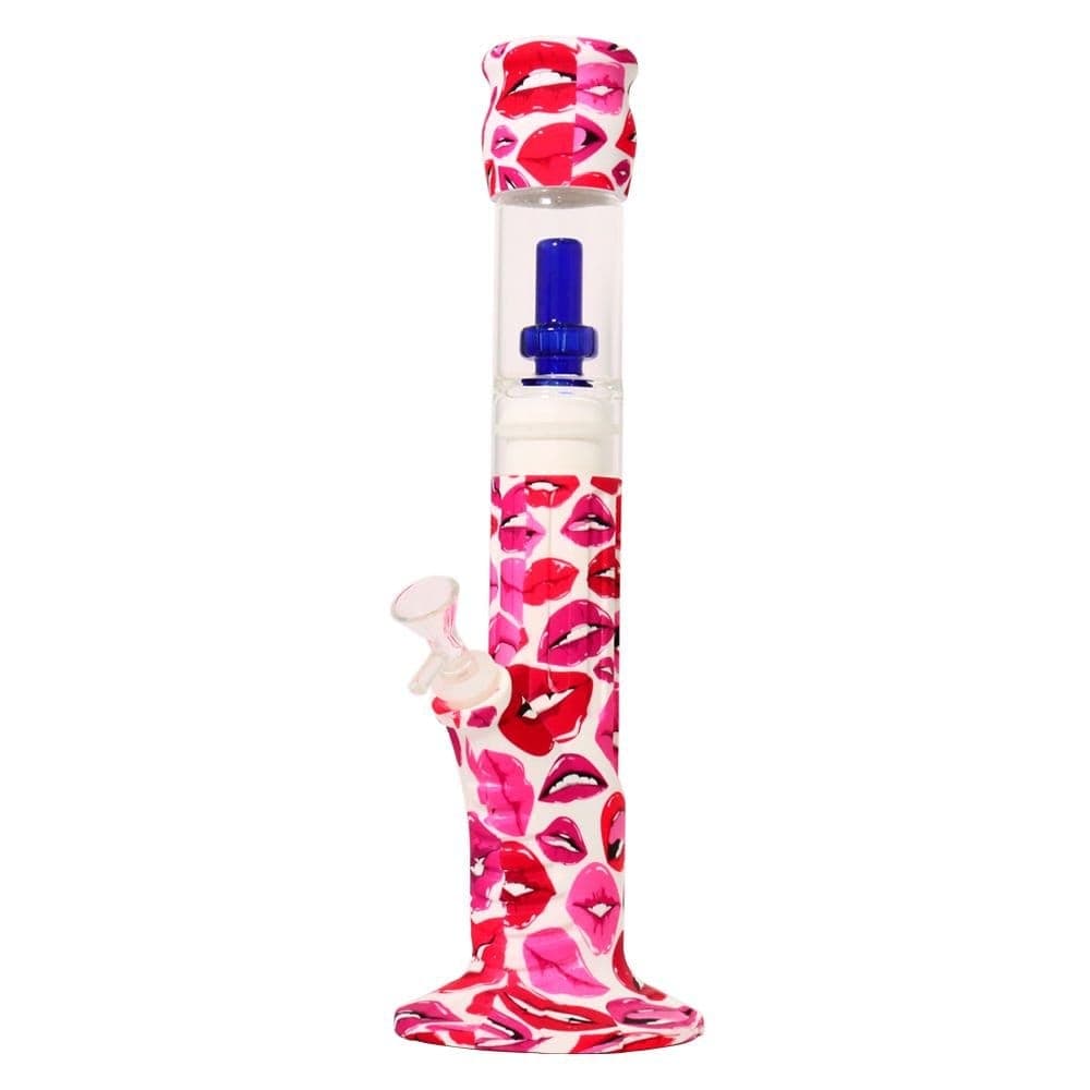 Bong Hyghbrid 38cm con Percolador y Quemador — ZigZaBoo Chile