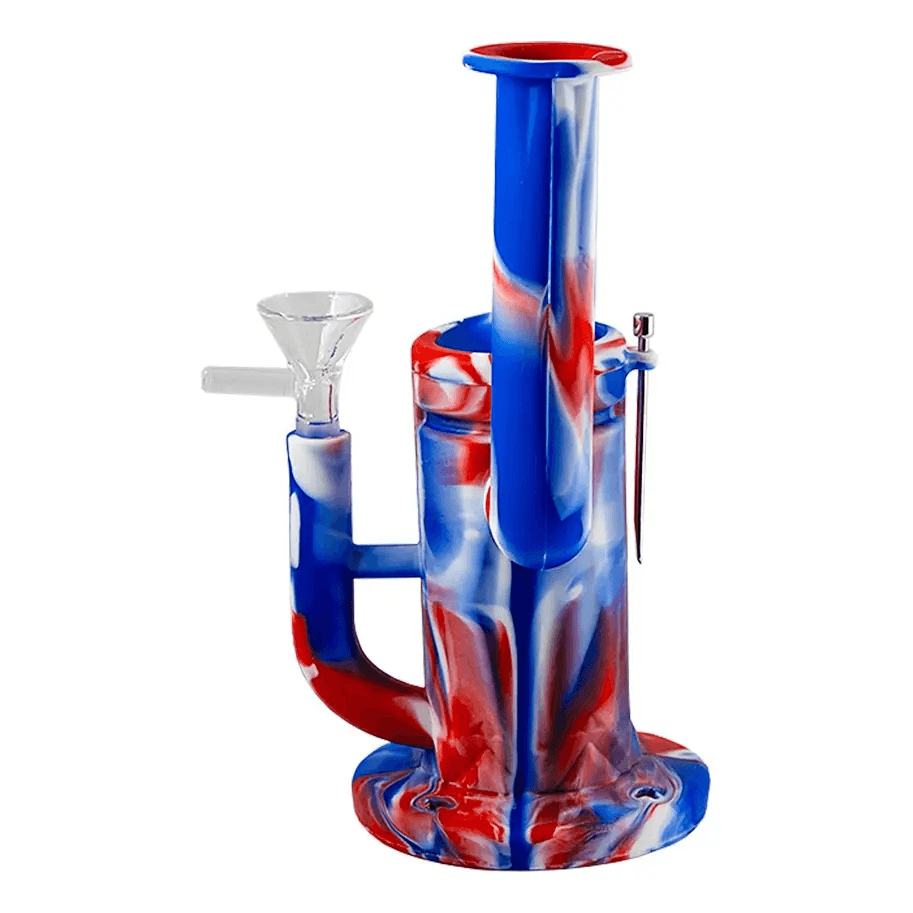 Bong Silicona Sidecar 14cm Quemador Indestructible