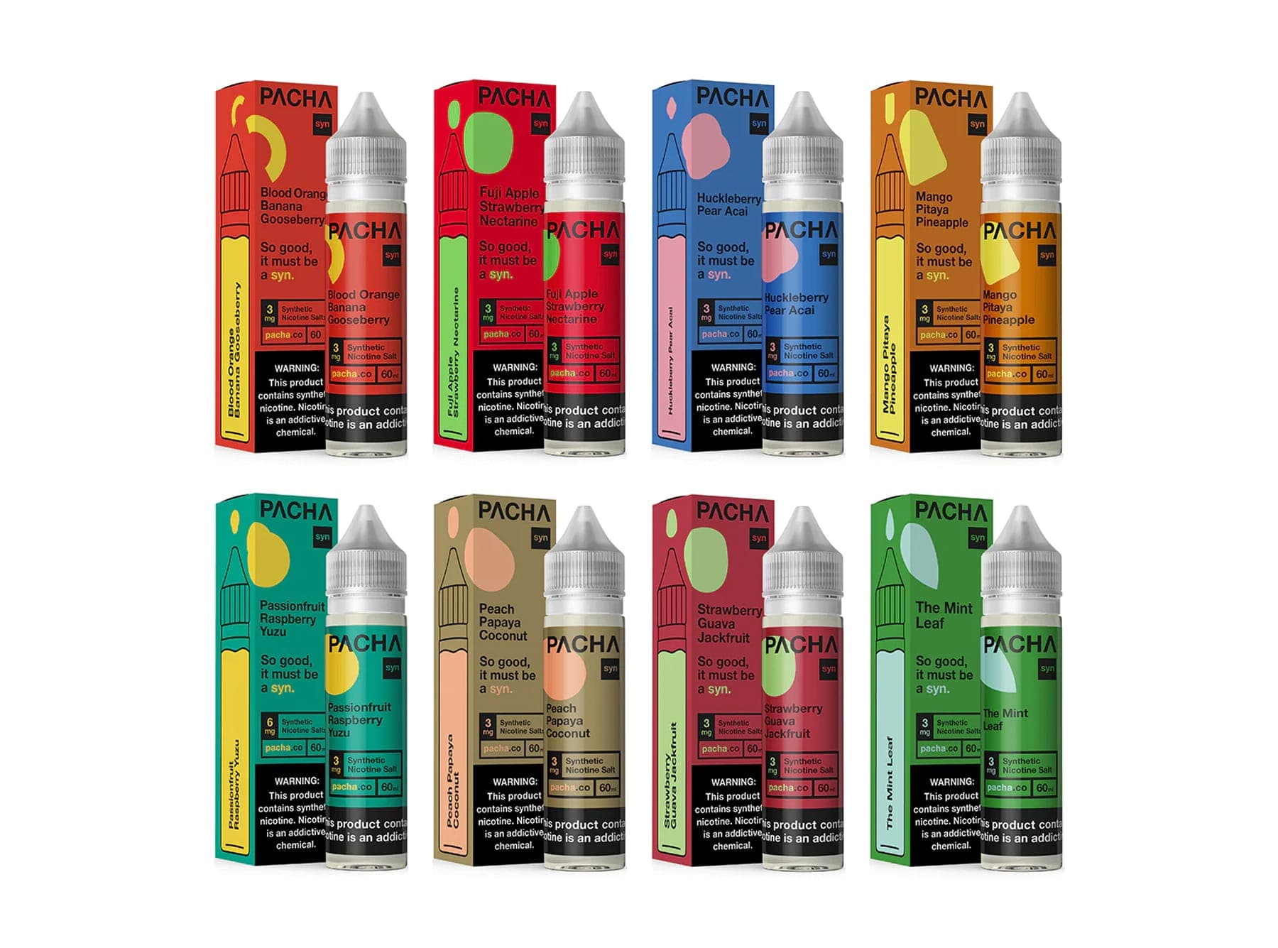 Liquidos Pacha 60ml — ZigZaBoo Chile