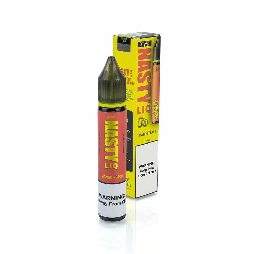 Nasty Juice Sal 30ML Sabor Esencia: LIQ Mango Peach — ZigZaBoo Chile