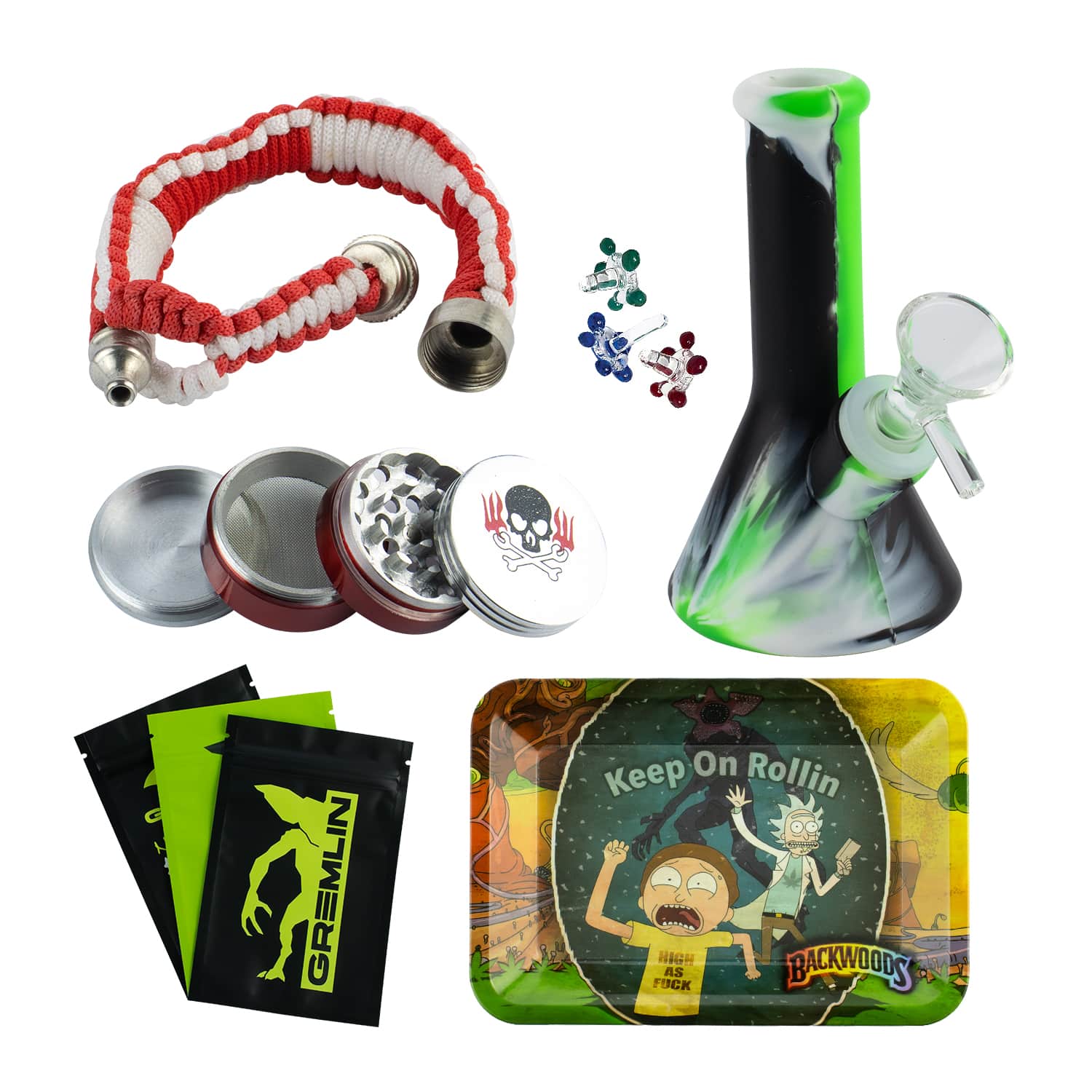 PROMO Bong Para Hierba Mini Beaker + Pipa y Regalos — ZigZaBoo Chile