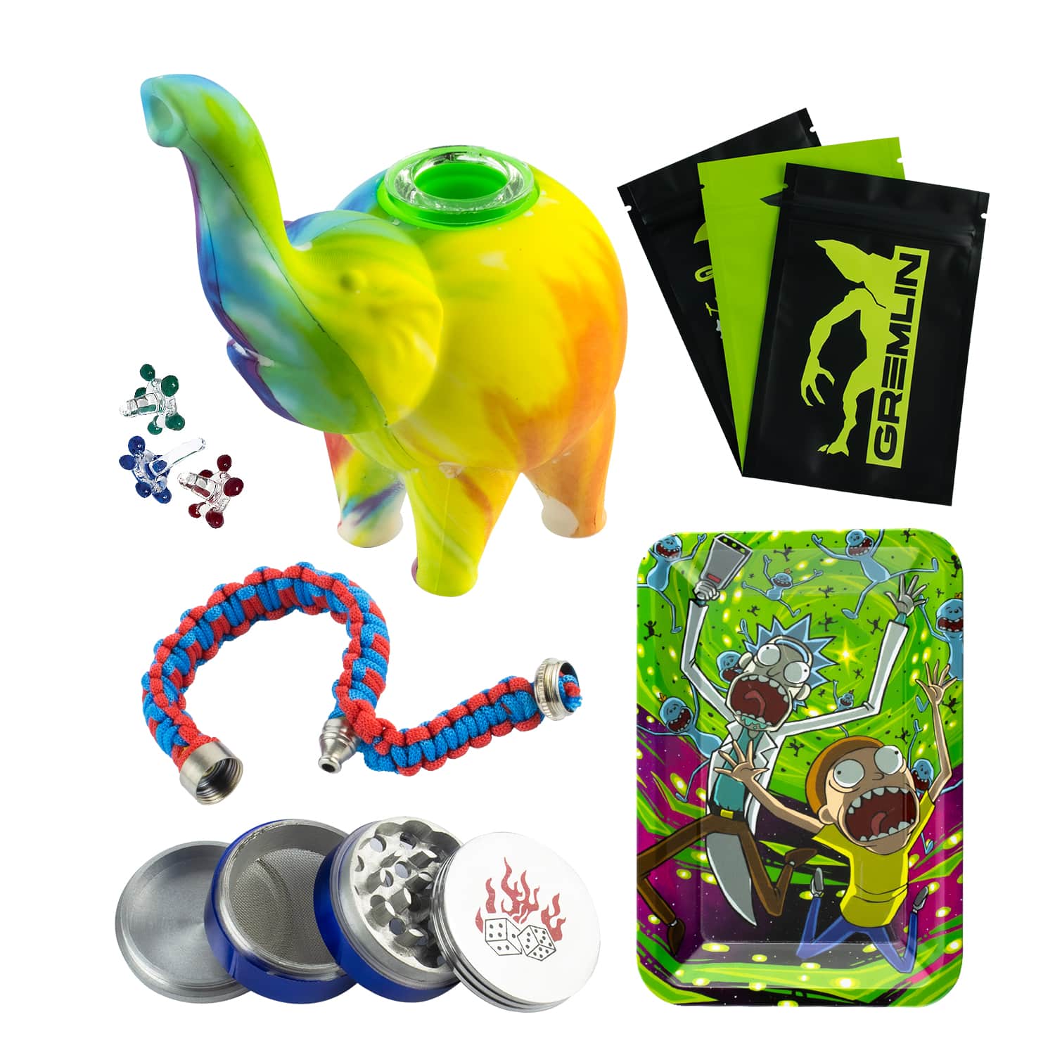 PROMO Bong Para Hierba Diseño Elefante + Pipa y Regalos — ZigZaBoo Chile