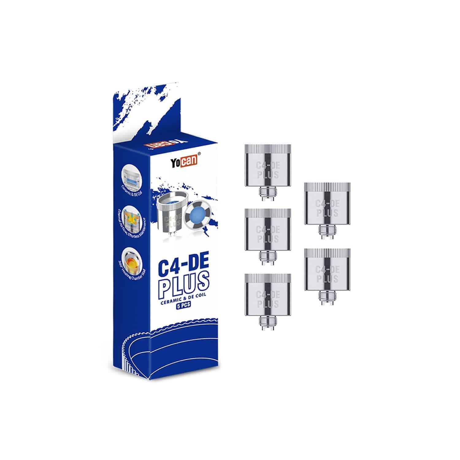 Resistencia para Vaporizador Yocan ZEN : C4 - DE PLUS — ZigZaBoo Chile