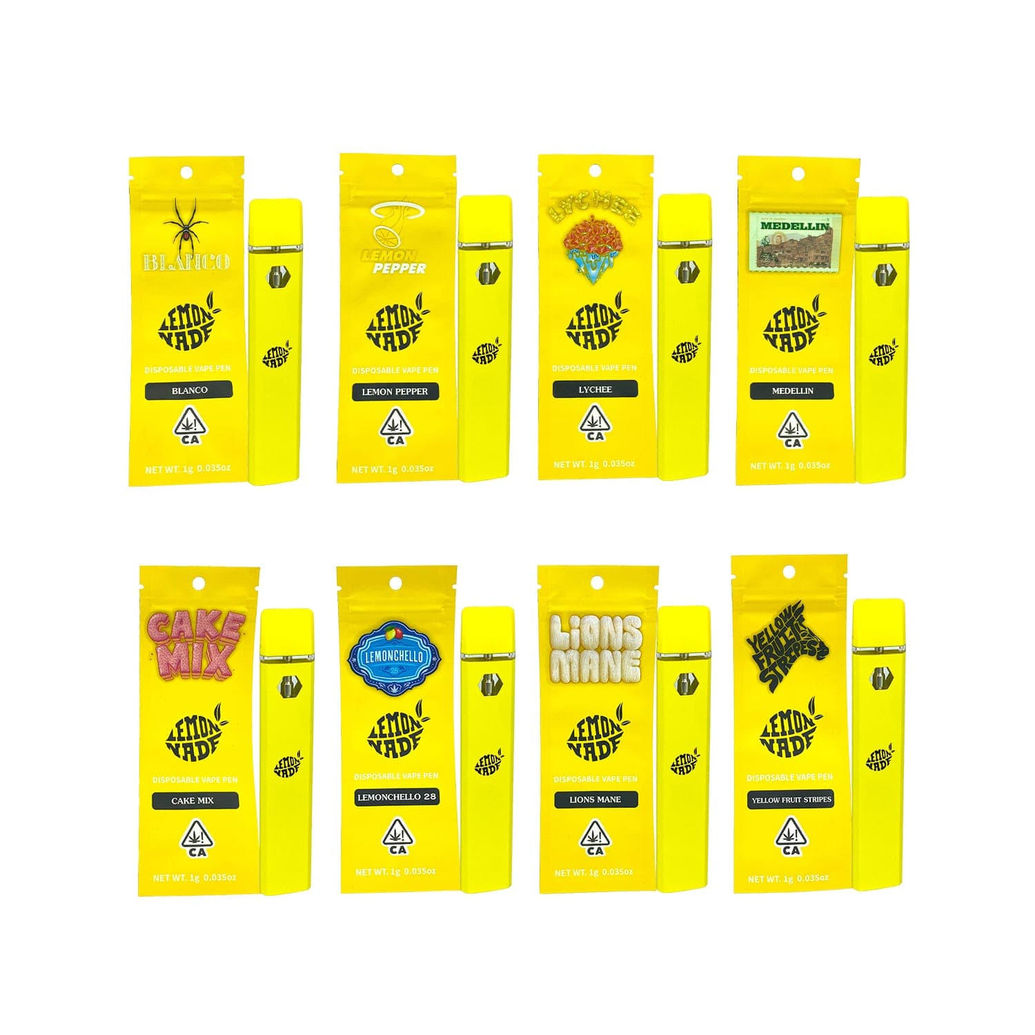 Cookies Yellow Full Cartridge Pen 1.0ML — ZigZaBoo Chile