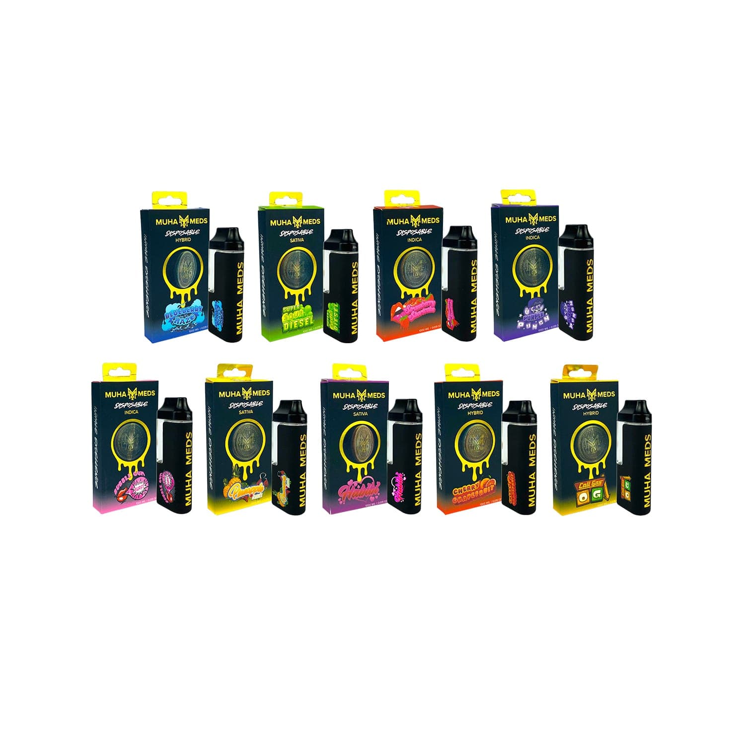 Muha Meds Full Cartridge V5 1.0ml — ZigZaBoo Chile