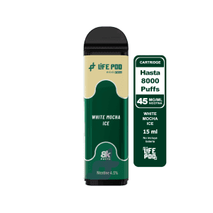 Life Pod Recarga White Mocca 8000 puffs