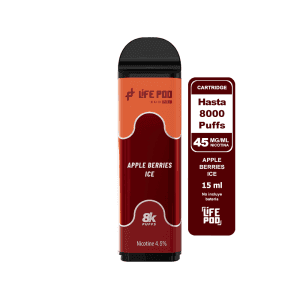 Life Pod Recarga Apple Berry Ice 8000 puffs