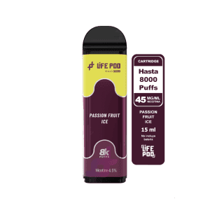 Life Pod Recarga Passion Fruit Ice 8000 puffs