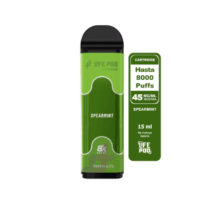 Life Pod Recarga Spearmint 8000 puffs