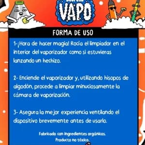 Kit Limpiador de Vaporizador 100ml