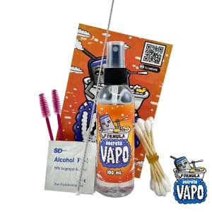 Kit Limpiador de Vaporizador 100ml