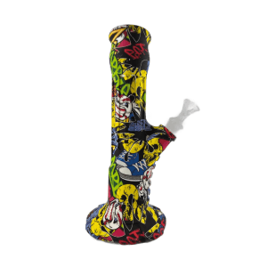 Bong Silicona Quemador Vidrio 27,5cm