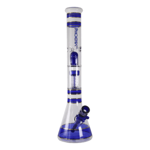 Bong Pyrex 45,5 cm Percolador Atrapa Hielo Quemador