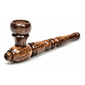 Pipa de Madera Artesanal Torneada
