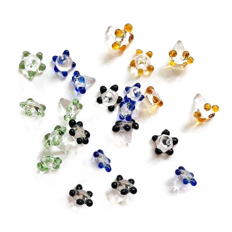 Rejillas de Vidrio Daisy Screens Para Bongs y Bubblers Pack 10 — ZigZaBoo Chile