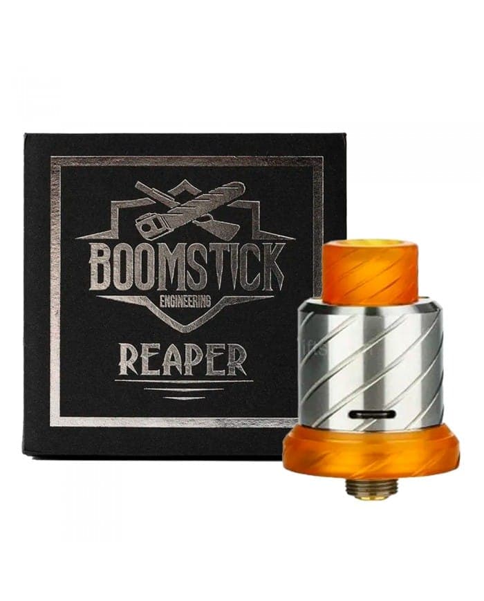 Atomizador BoomStick Engineering Reaper 18 mm RDA Italiano — ZigZaBoo Chile