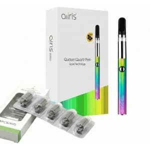 Promo Vaporizador Airistech Airis Quaser + Resistencia — ZigZaBoo Chile