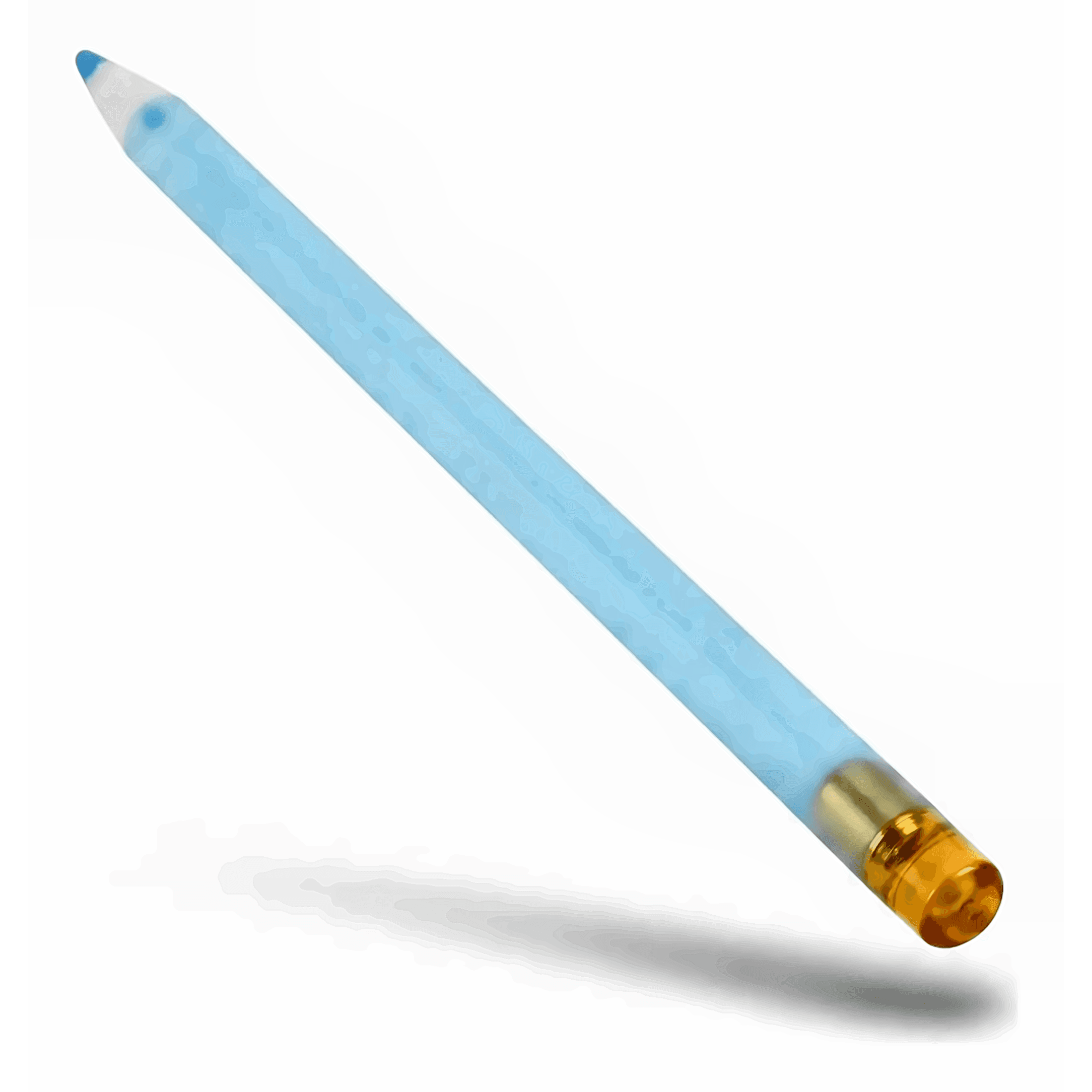Dabber Vidrio Lápiz Dab Tool 16cm Cristal