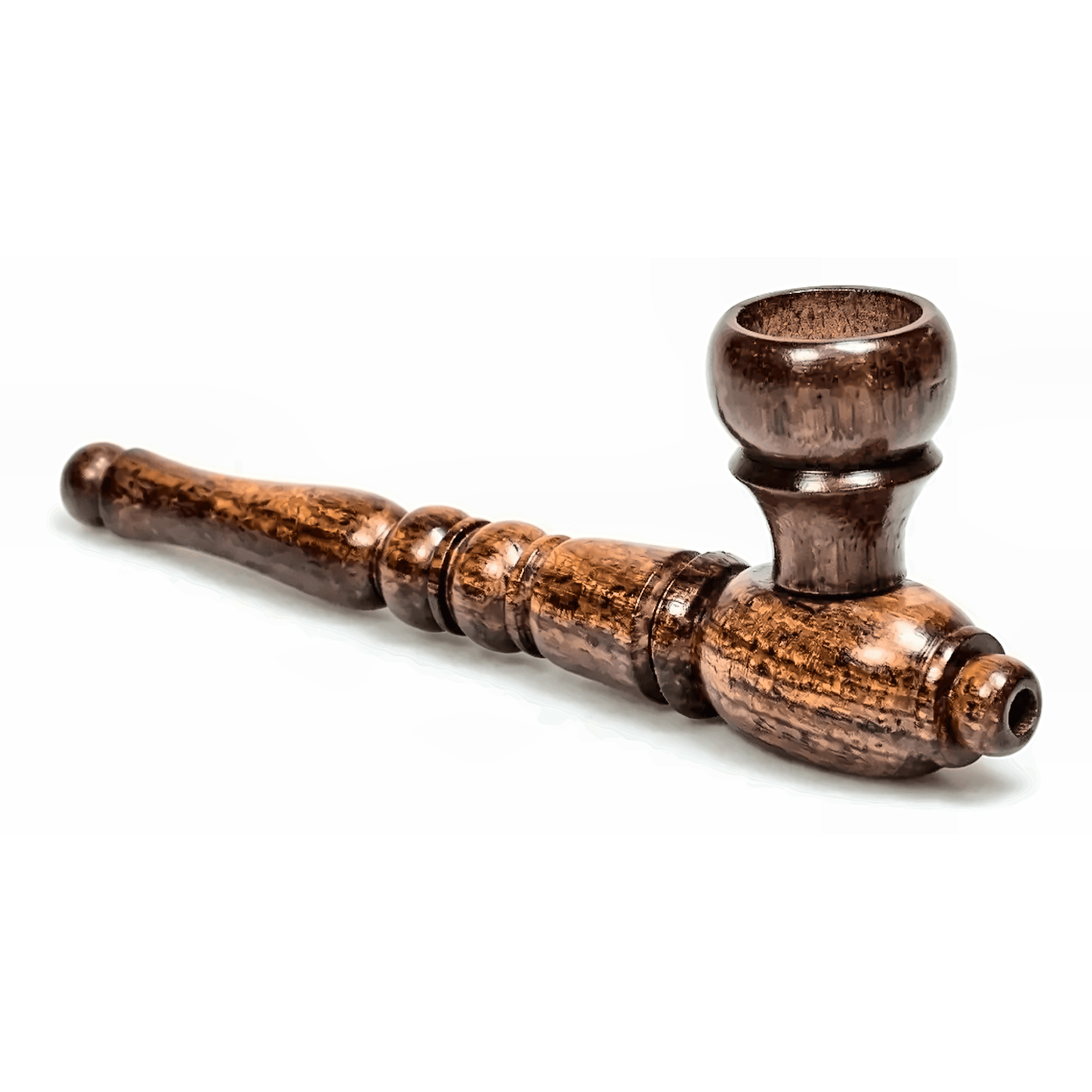 Pipa de Madera Artesanal Torneada